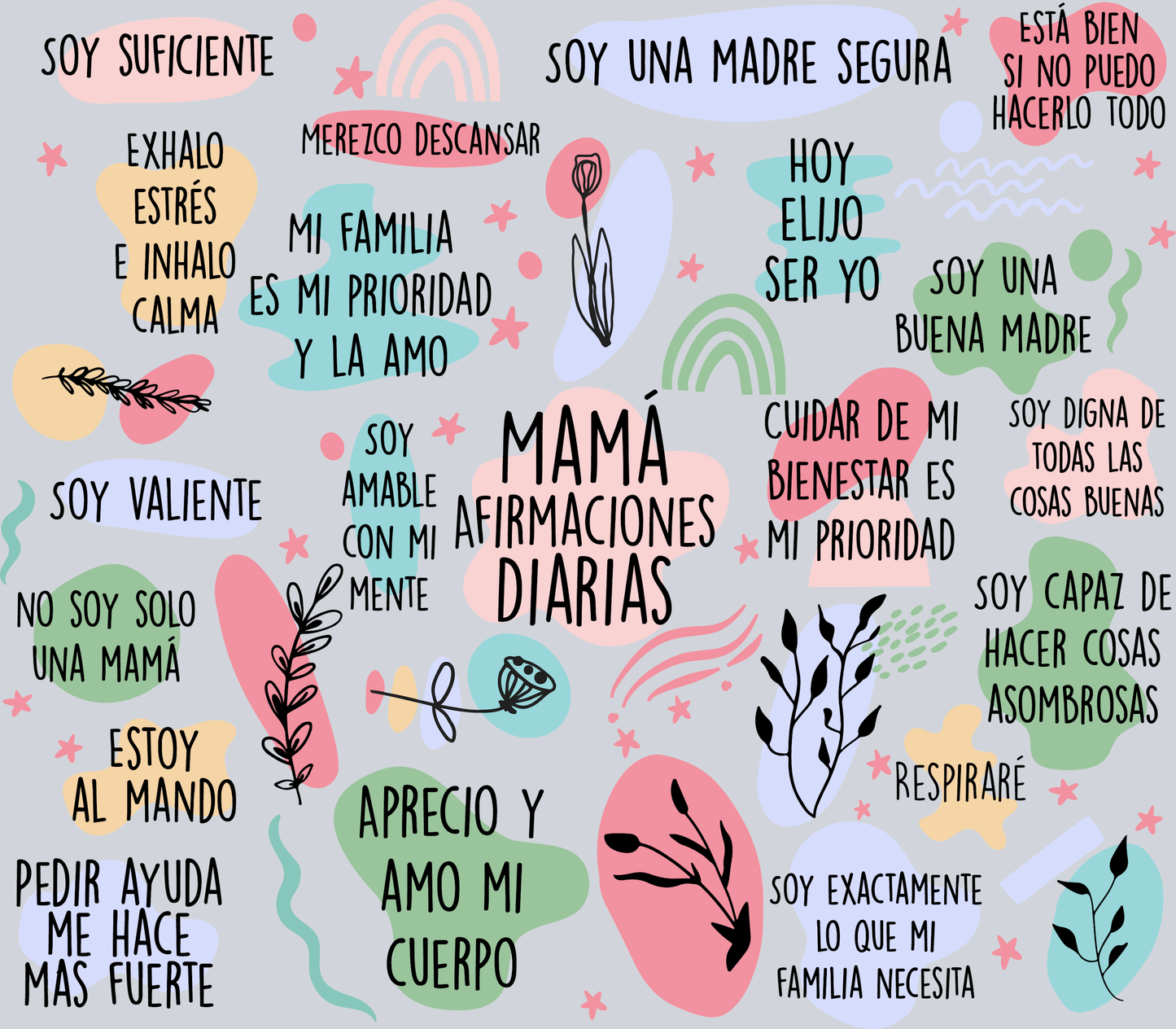 Affirmaciones para mama