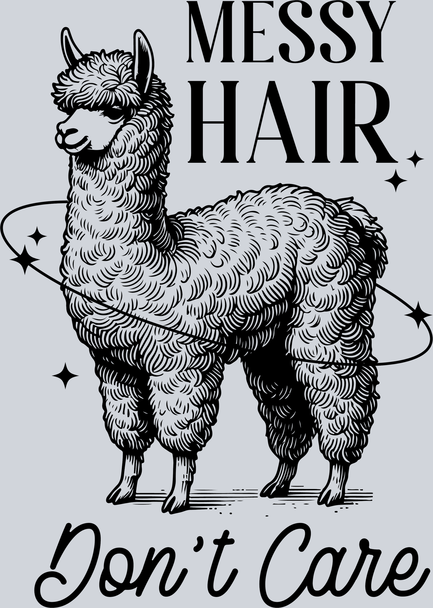 Messy Hair Don't Care