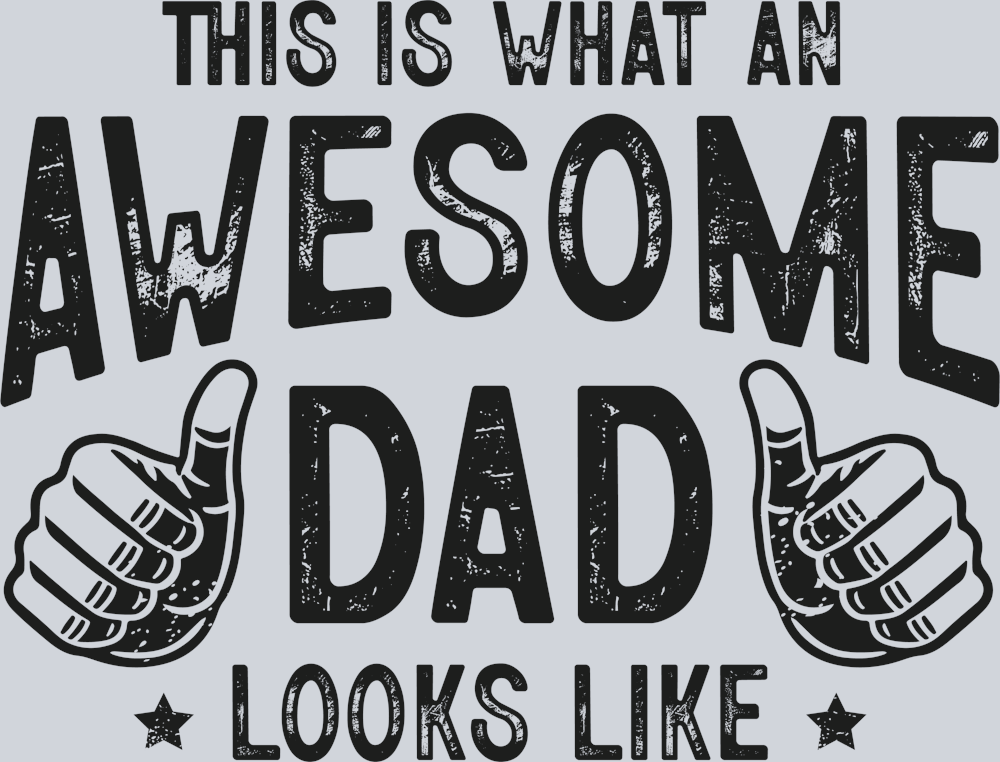 This is what an awesome dad looks like