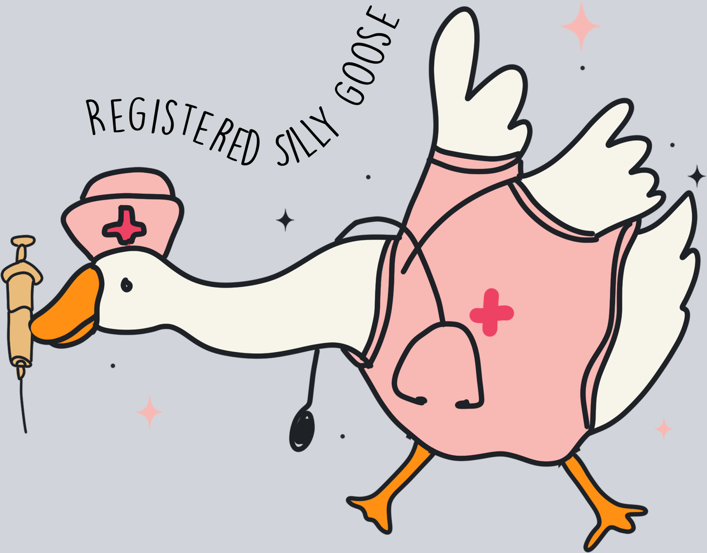 Registered silly goose