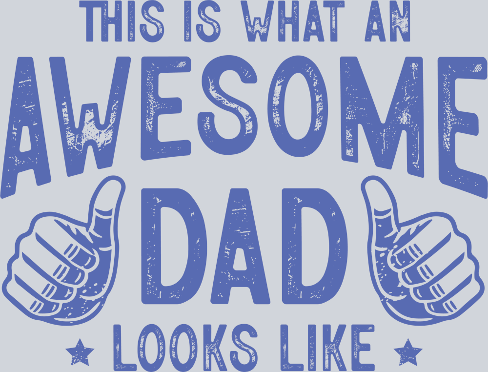This is what an awesome dad looks like