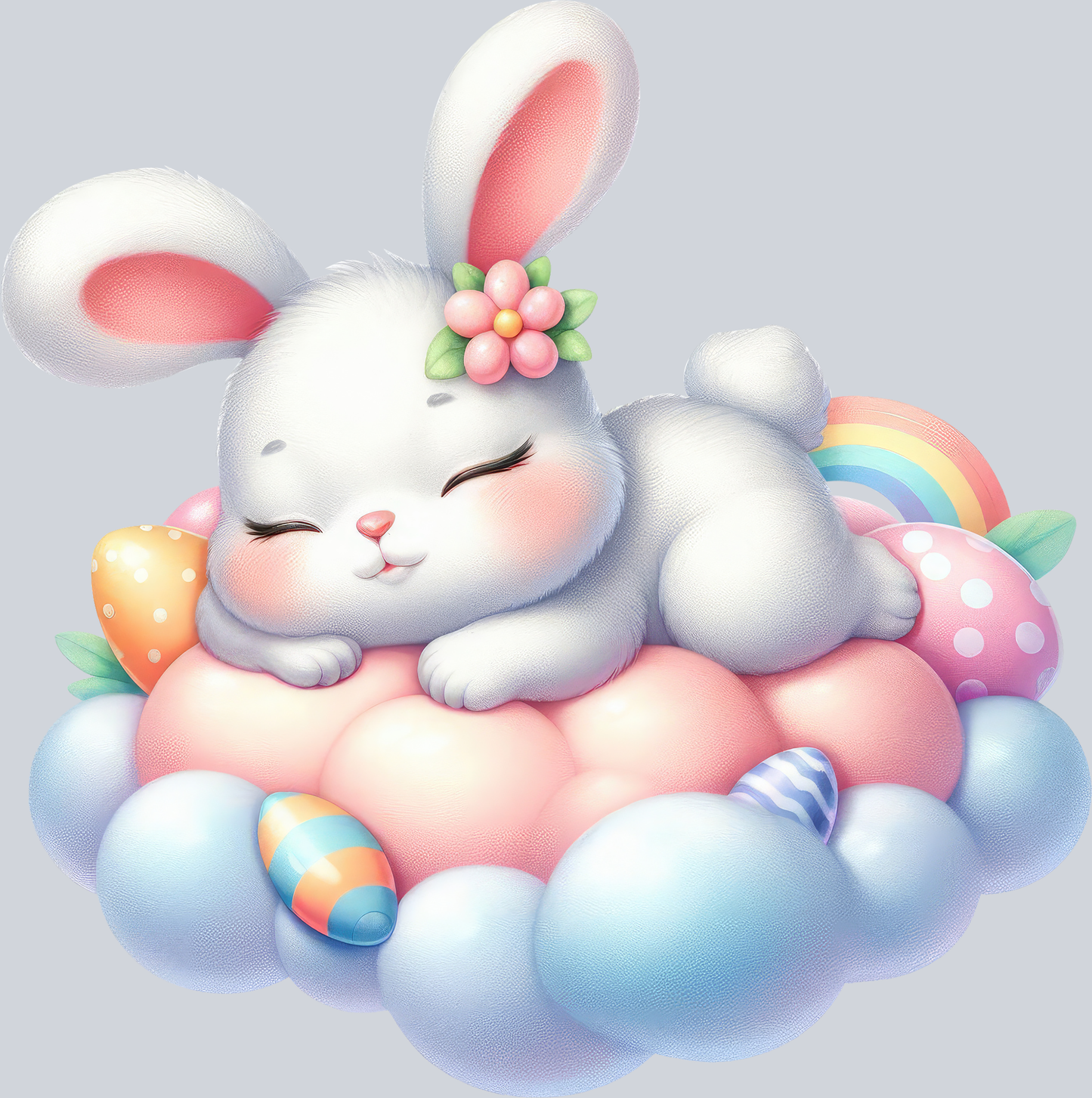 Cute Sleepy Bunny