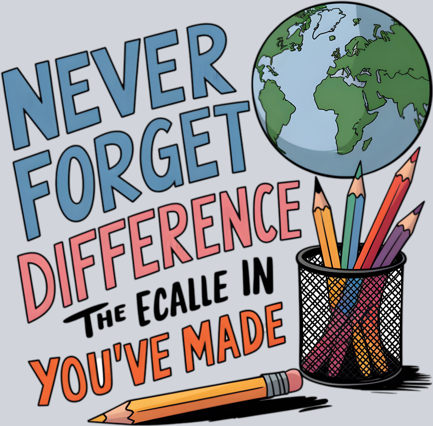 Never forget, difference is what made