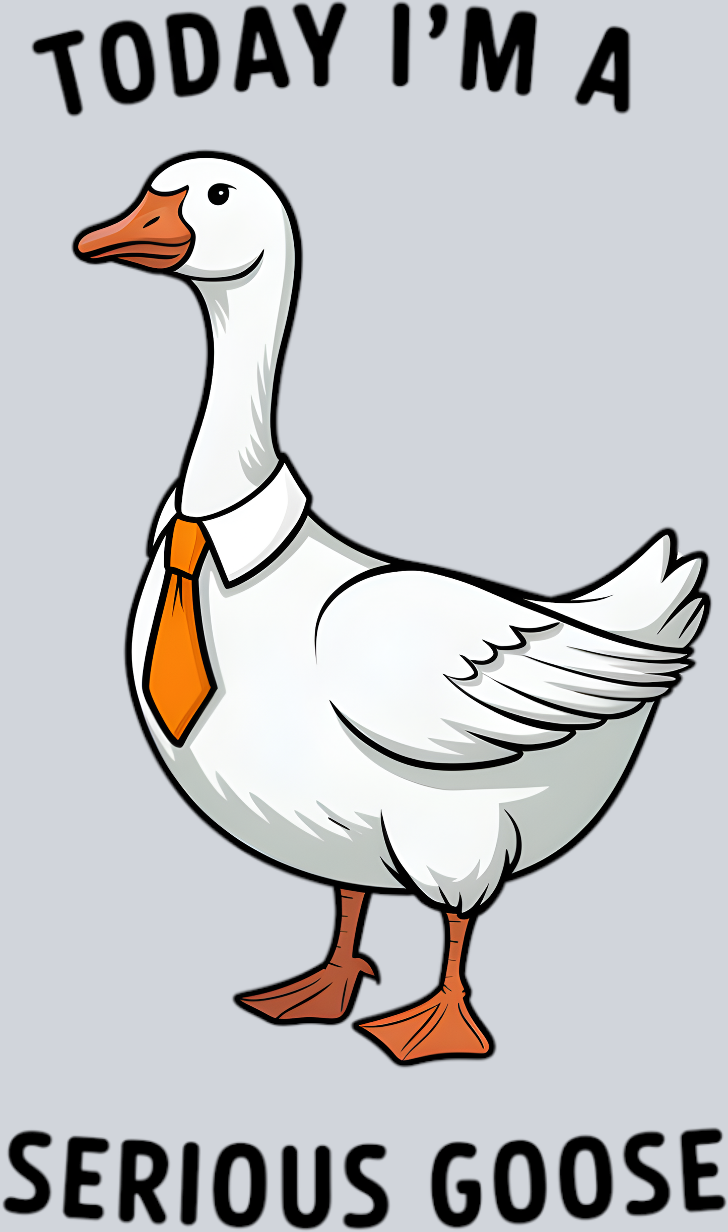 Today I'm a Serious Goose