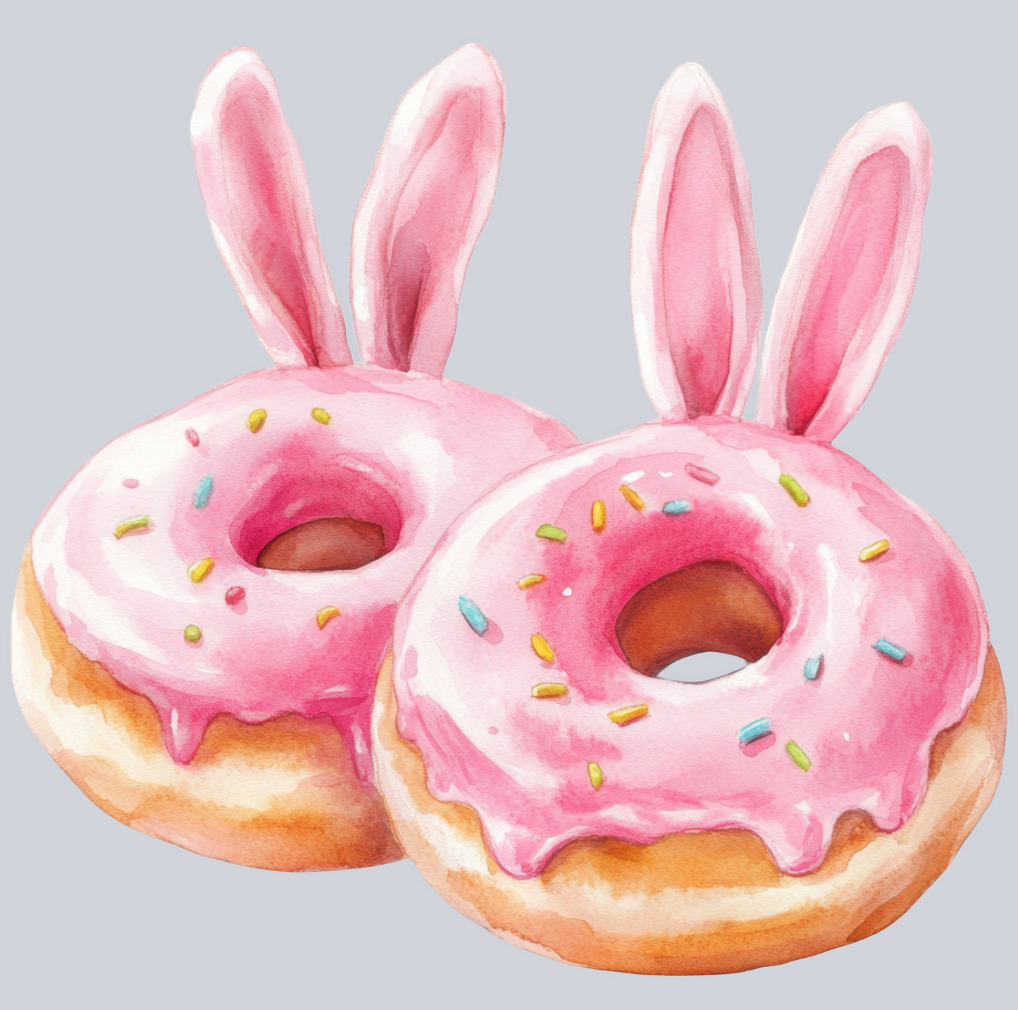 Pink Easter Donuts