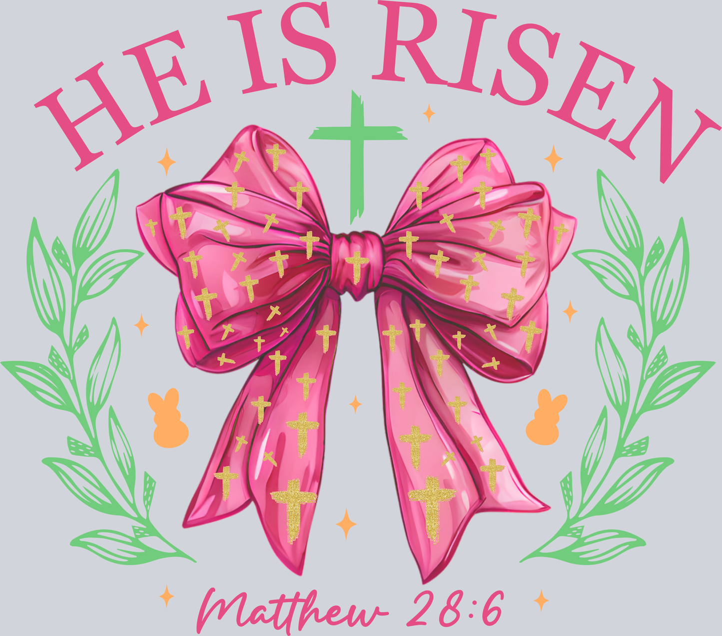 He is Risen Pink Coquette