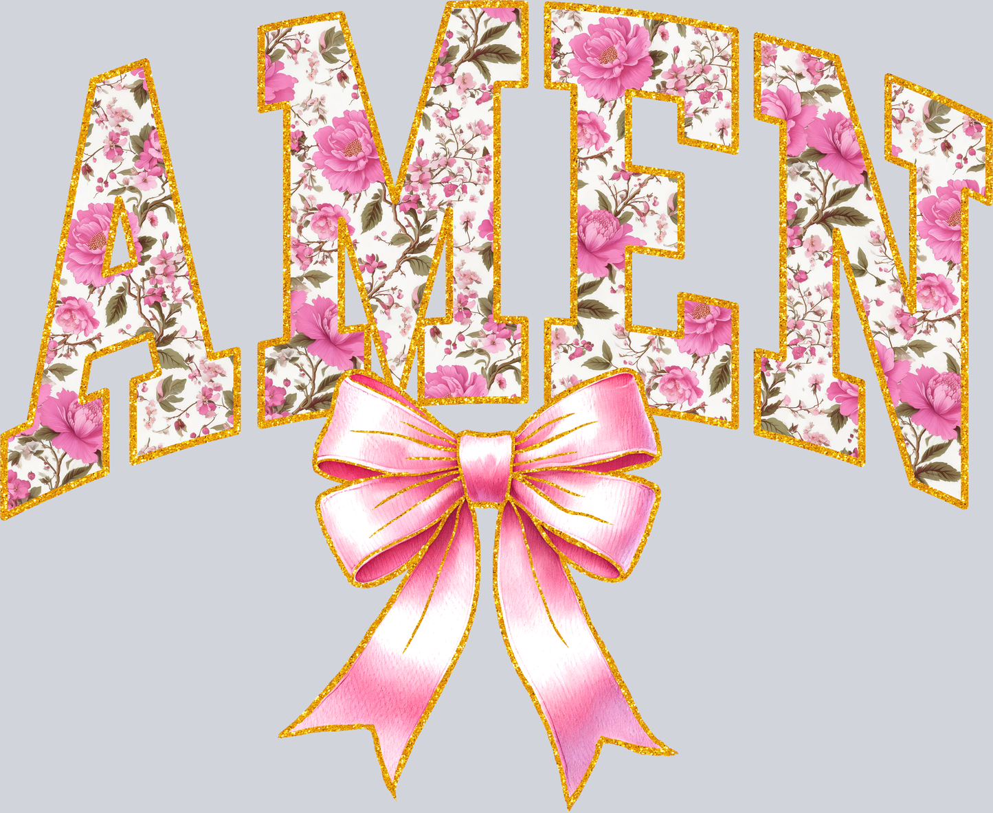 AMEN Flower Background