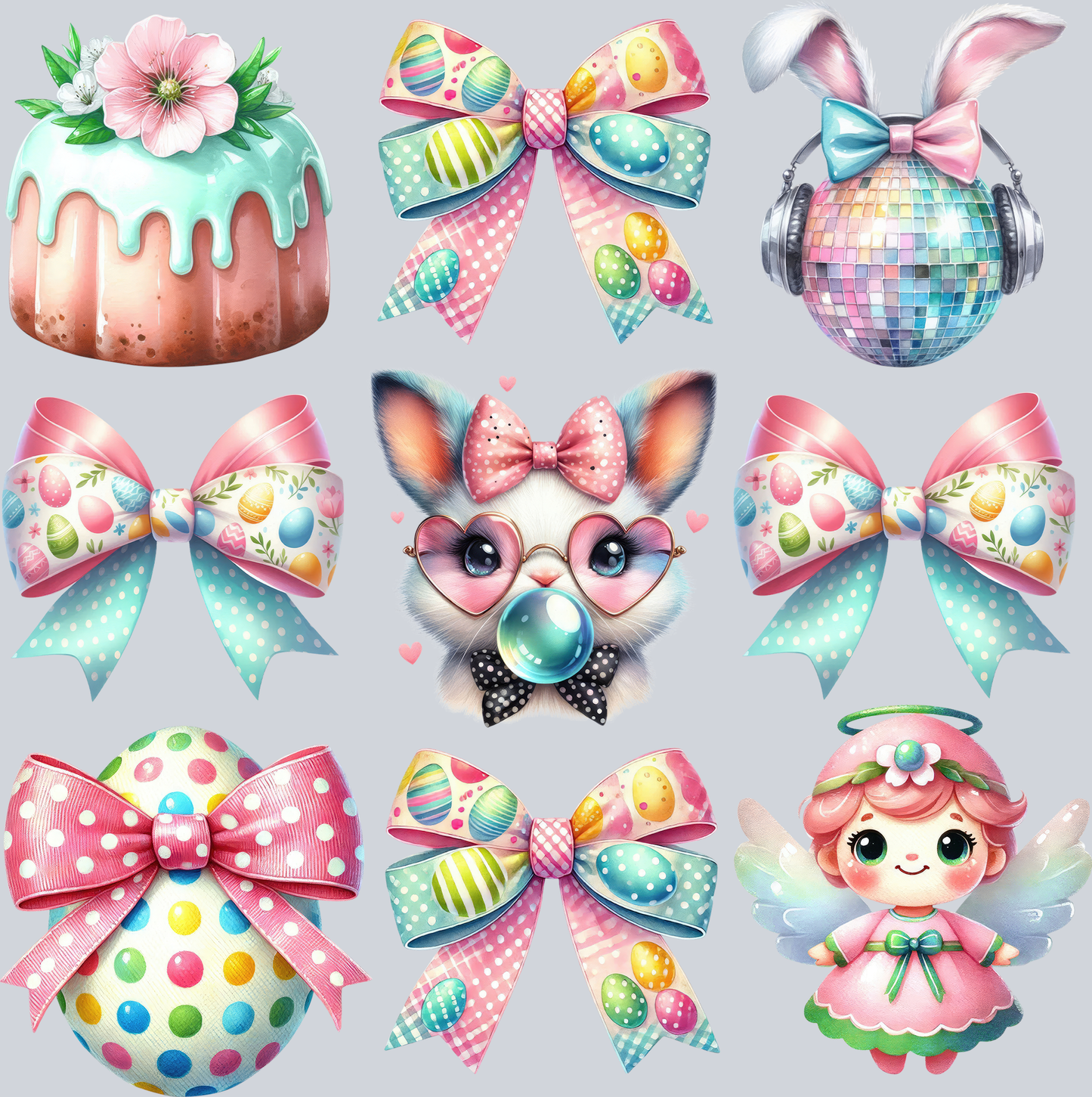 Coquette Easter Art