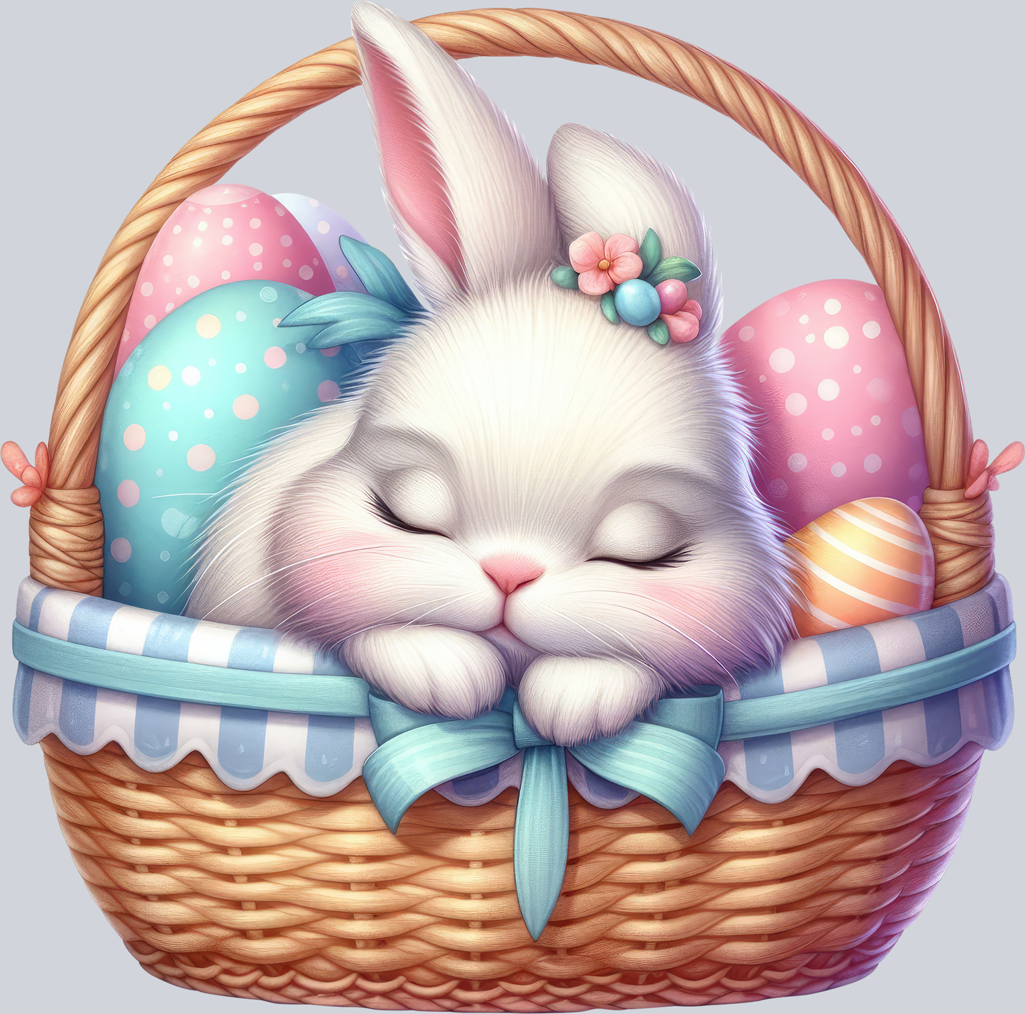 Cute Easter Bunny Basket