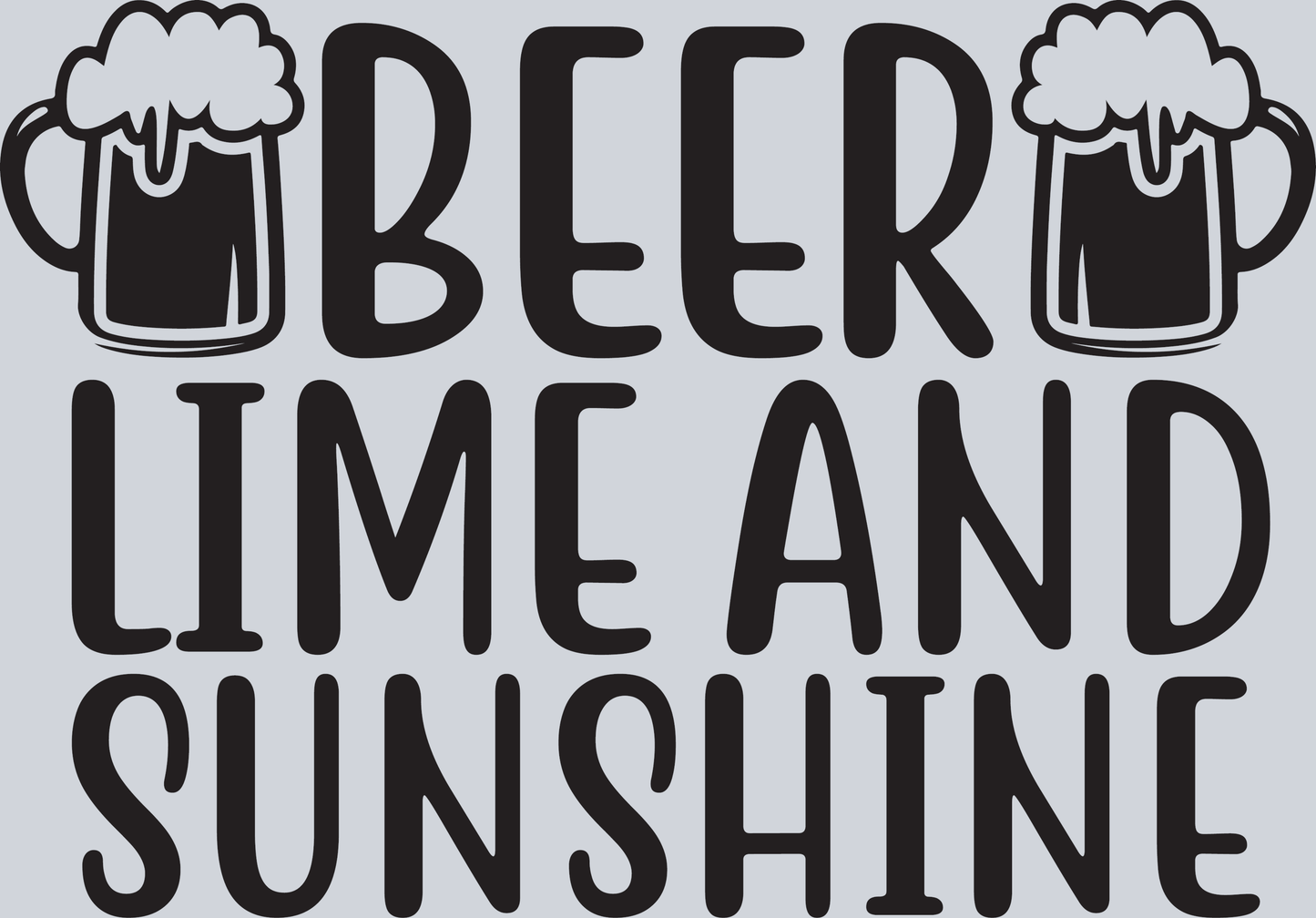 Beer and Lime Sunshine