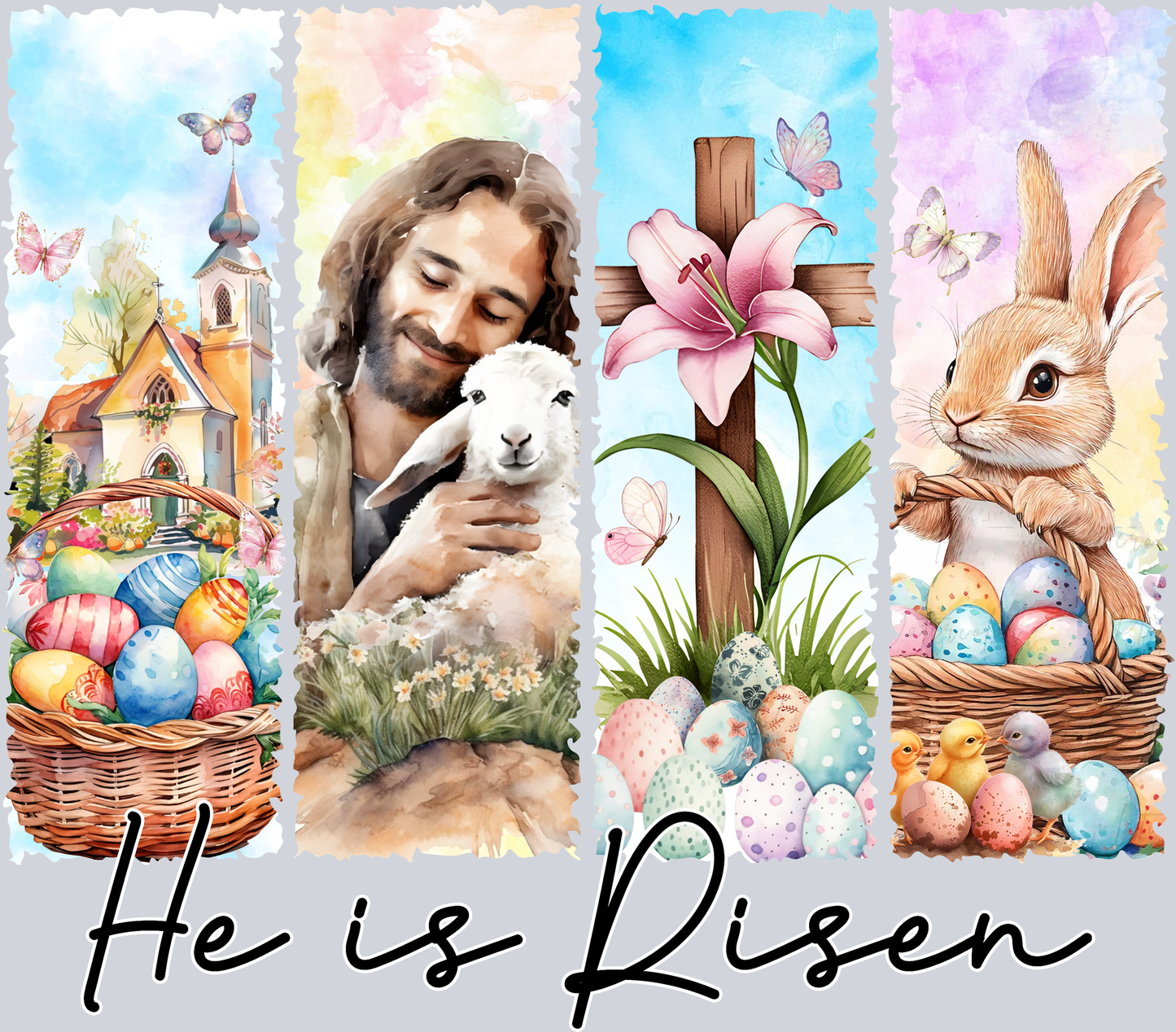 He is Risen four designs