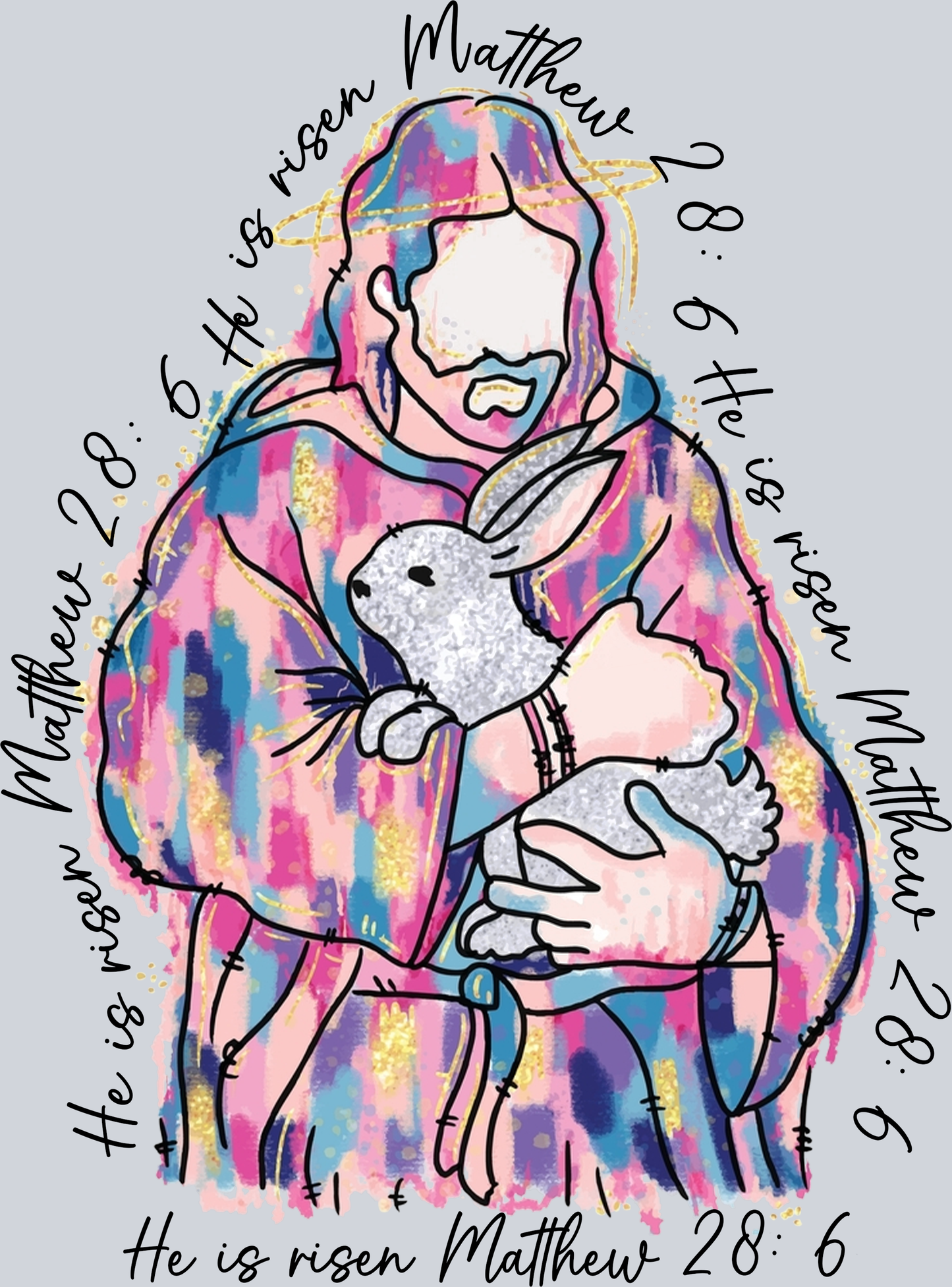 He is Risen Colorful