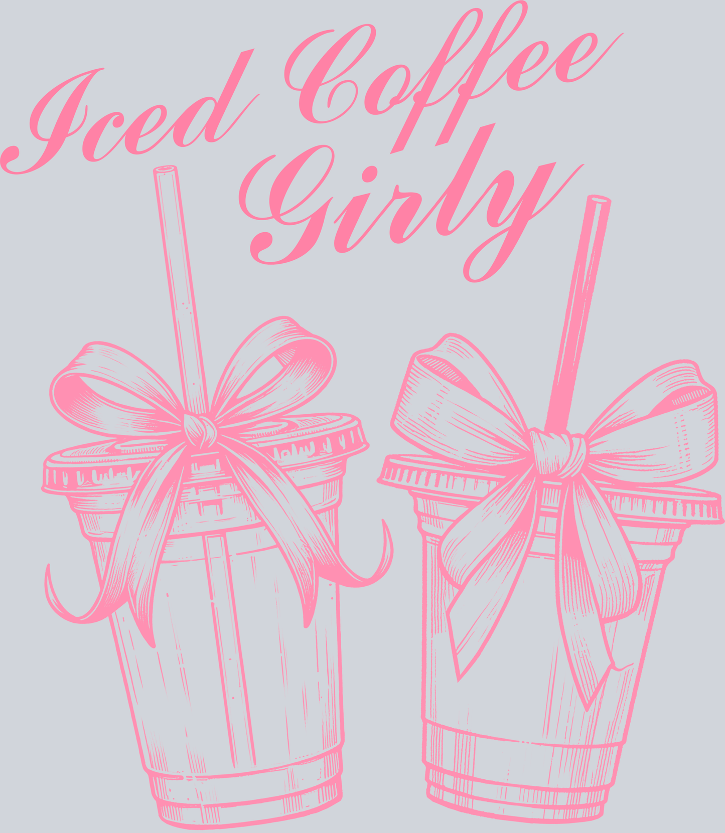 Iced Coffee Girly