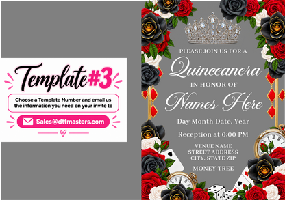 DIY Acrylic invite UV-Dtf transfers