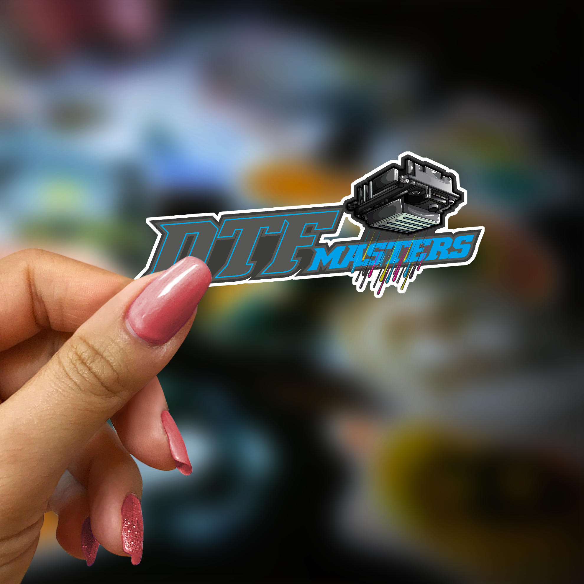 Dervtech Sticker Vinyl Stickers Same day (10am cutoff) – DTF MASTERS