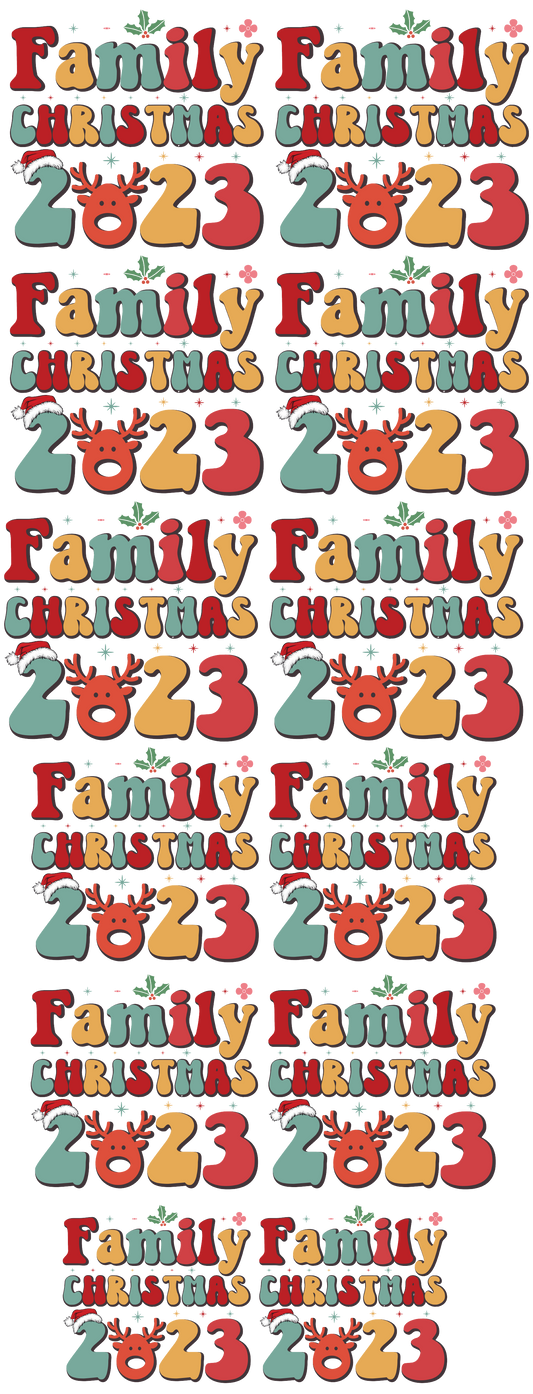 12 Prints Family Christmas Gangsheet