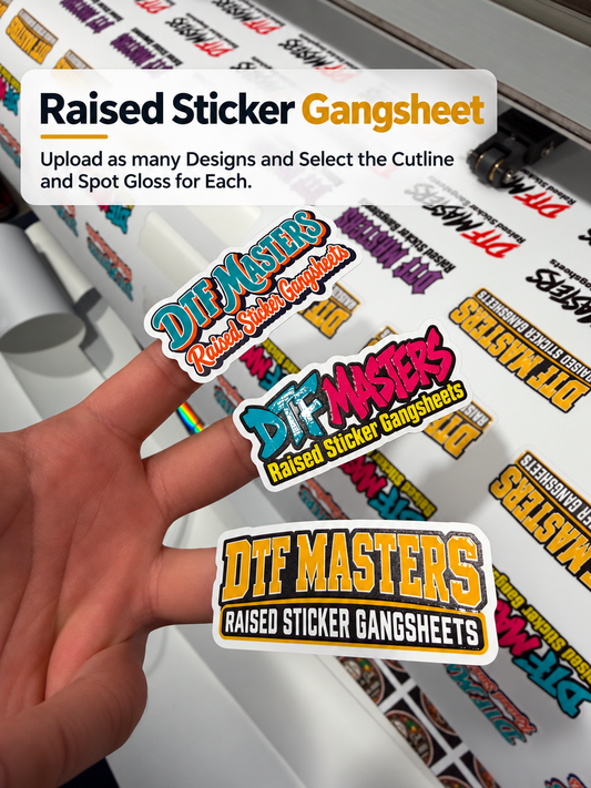 SPOT UV - Sticker Sheet