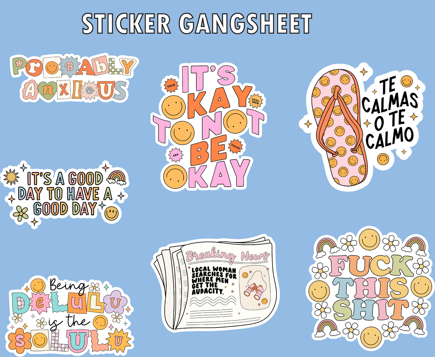 Sticker Gangsheet (Upload yours)