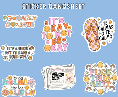 Sticker Gangsheet (Upload yours)