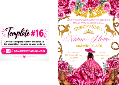 DIY Acrylic invite UV-Dtf transfers
