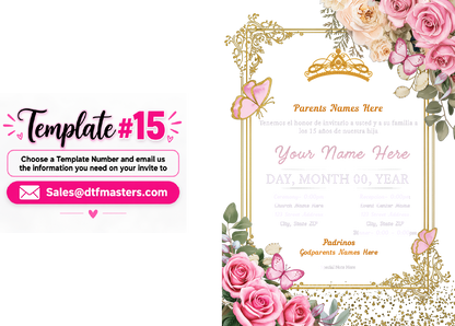 DIY Acrylic invite UV-Dtf transfers