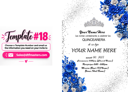 DIY Acrylic invite UV-Dtf transfers
