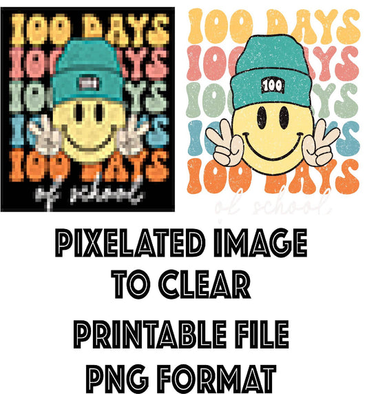 Pixelation/background Removal