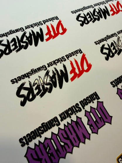 SPOT UV - Sticker Sheet