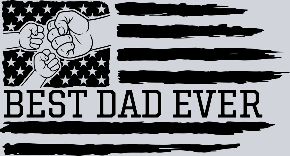 Best Dad Ever Flag
