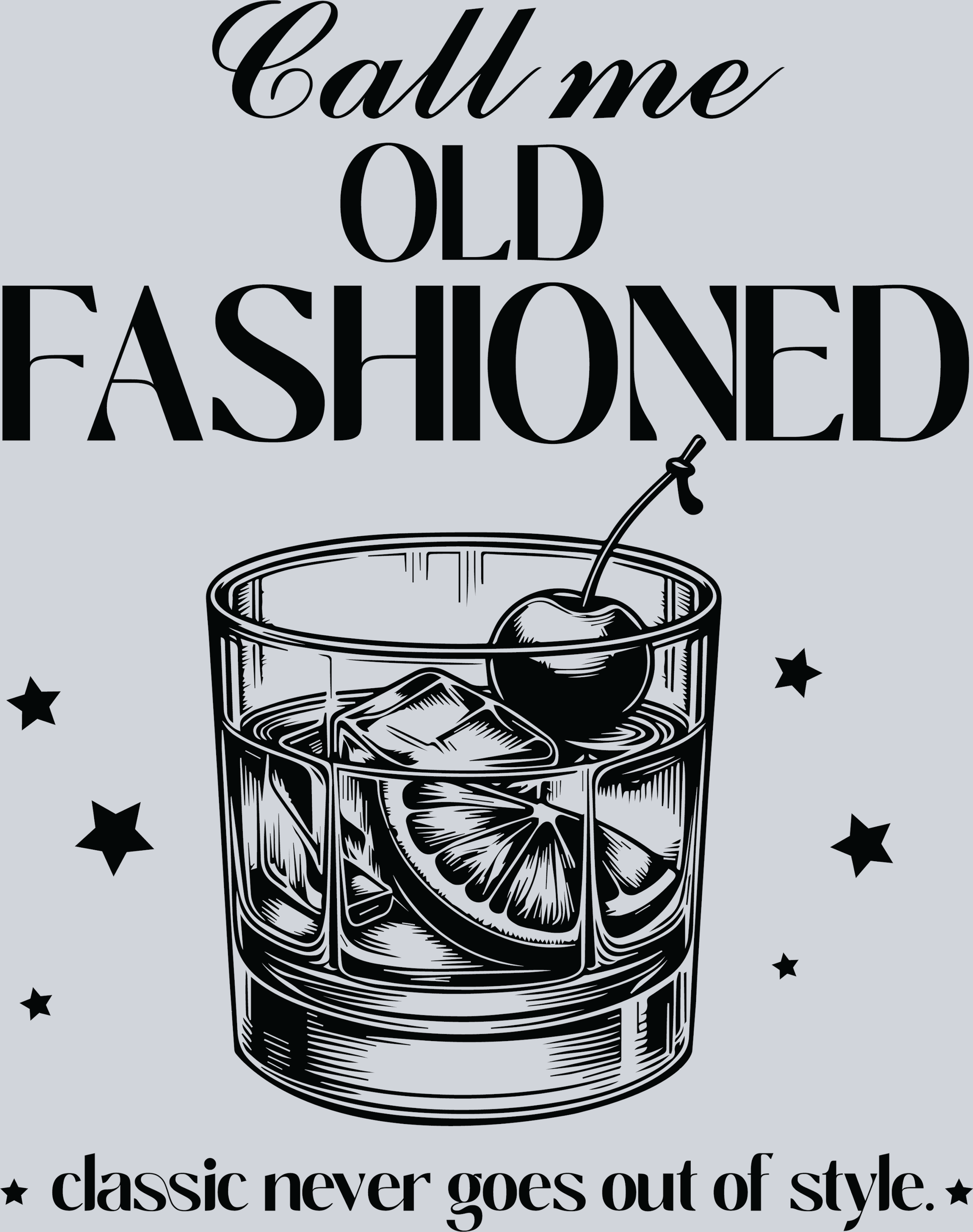 Call me Old Fashioned B&W