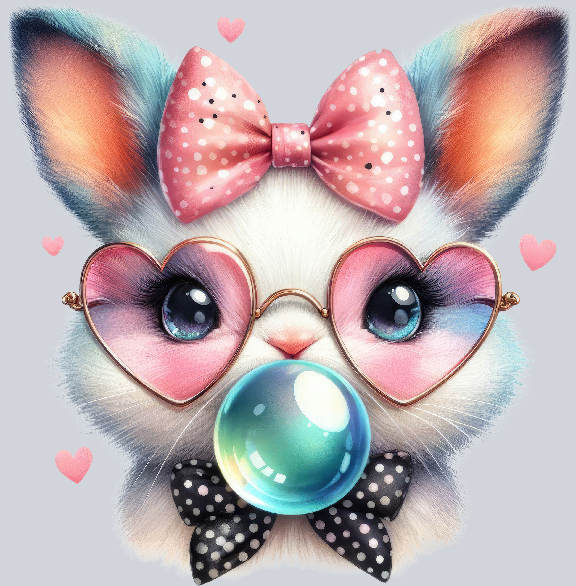 Bunny Face with Gum