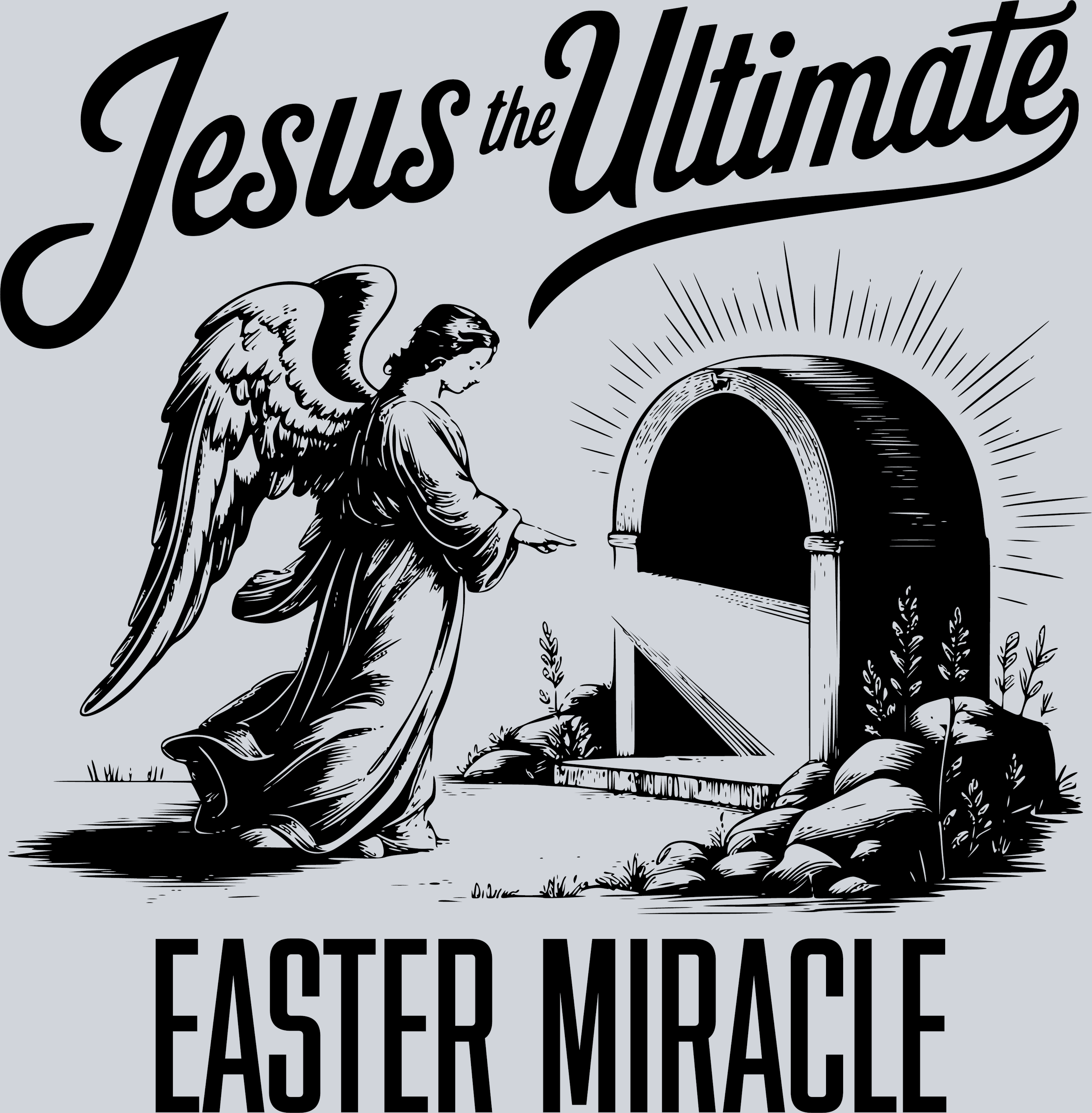 Easter Master Jesus The Ultimate Easter Miracle – DTF MASTERS