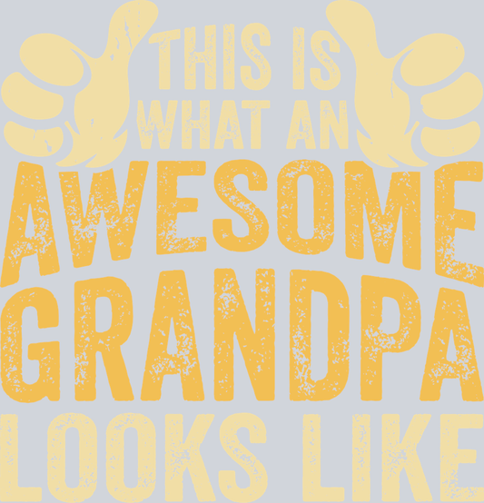 This is what an awesome grandpa looks like